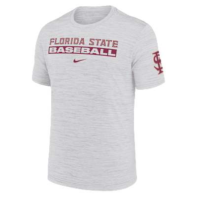【NIKE】Florida State Seminoles Primetime Wordmark T-Shirt Florida State Seminoles Primetime Victory Striped Men's Nike